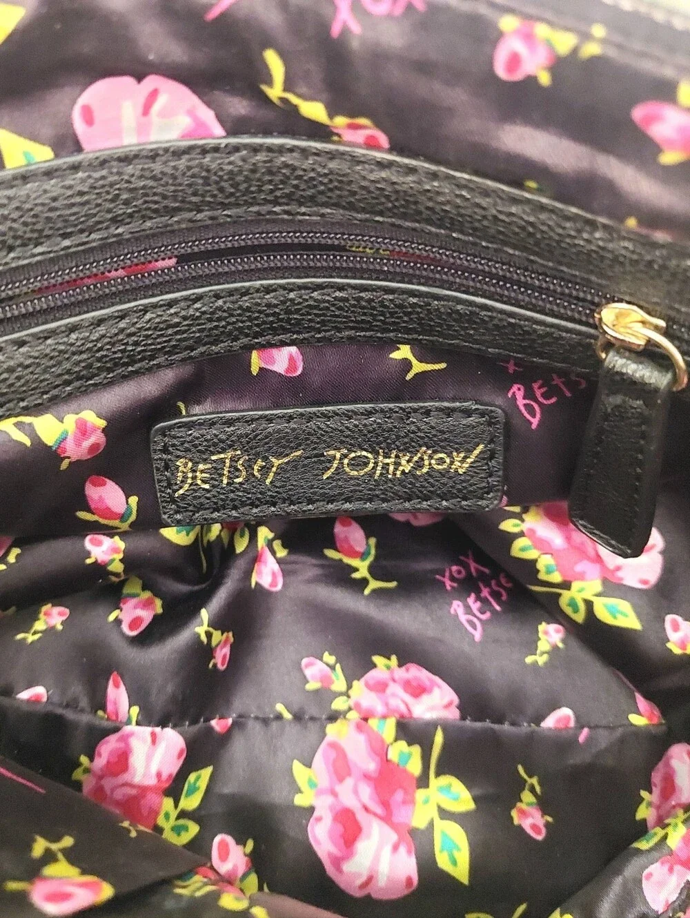 XOX Betsey Johnson Pinch Satchel in Stripe